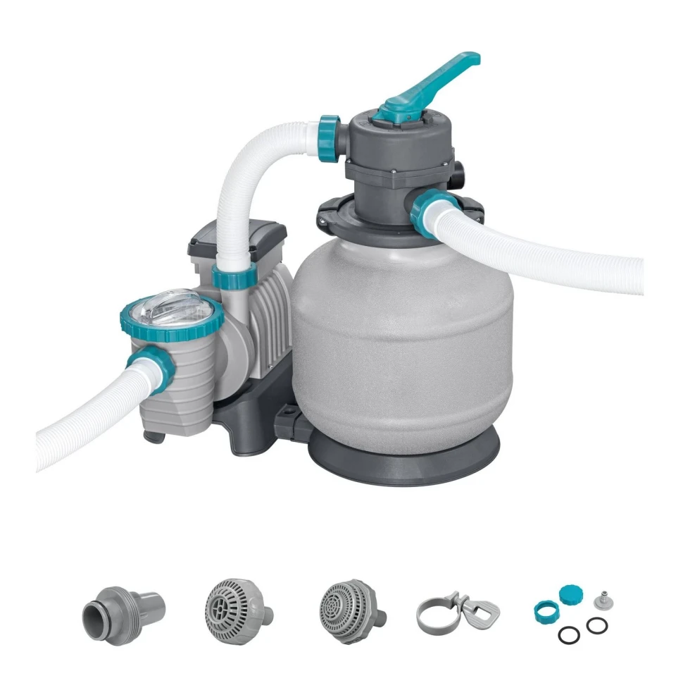 Пісочний фільтр-насос Bestway 58499 (8327 л/год, пісок 20 кг)