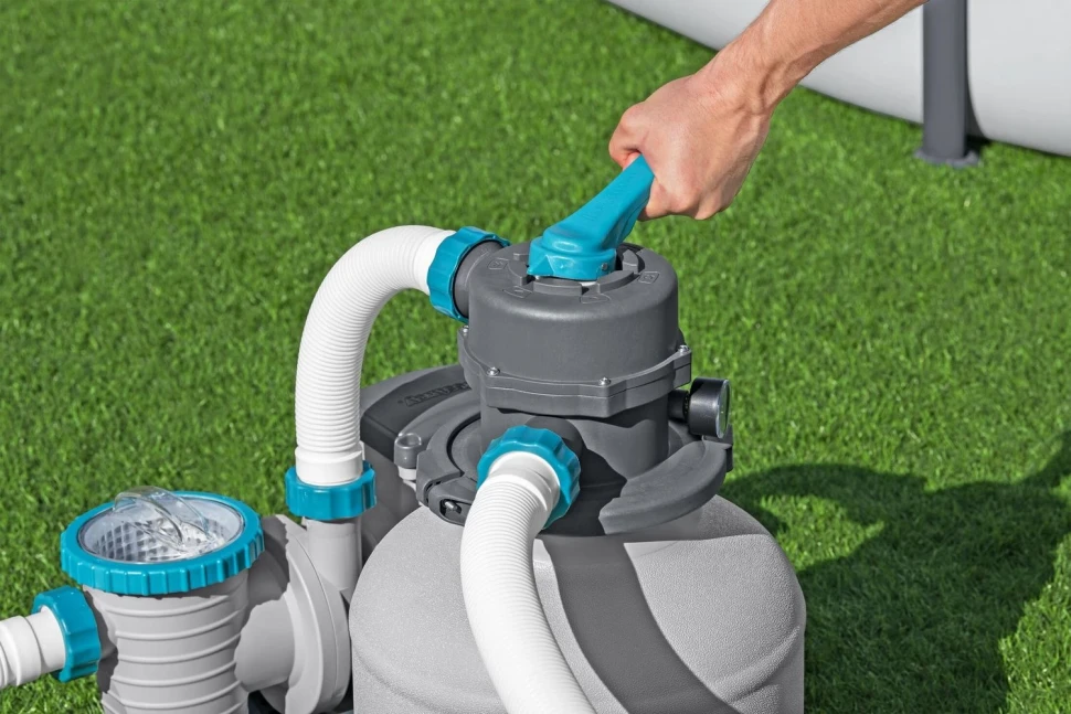 Пісочний фільтр-насос Bestway 58499 (8327 л/год, пісок 20 кг)