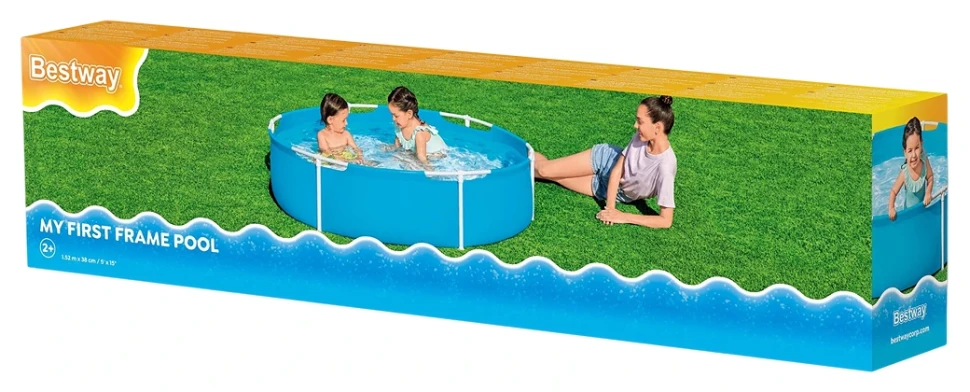 Каркасный детский бассейн Bestway 56283 (152x38 см)