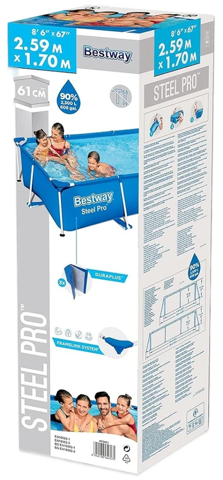 Каркасный бассейн Bestway 56403 (259x170x61 см)