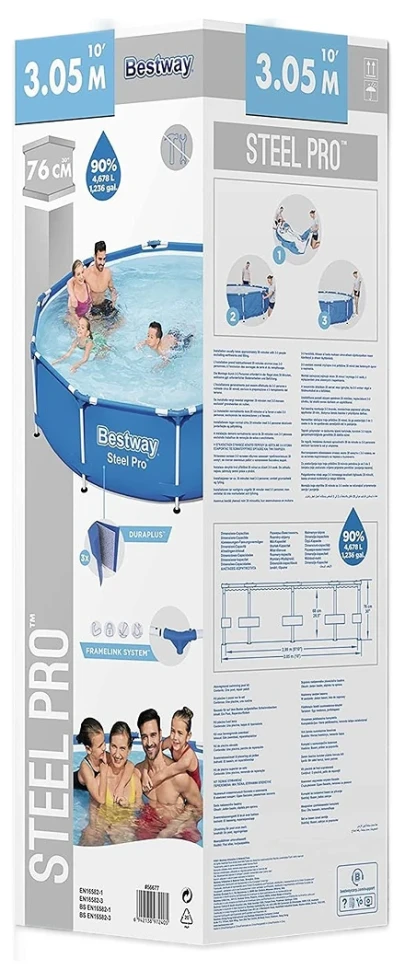 Каркасный бассейн Bestway 56677 (305x76 см)