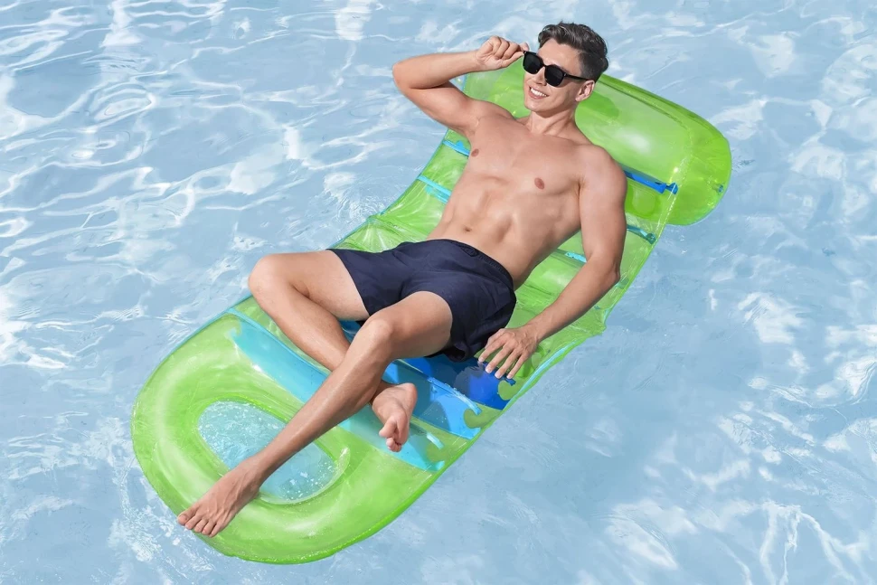 Надувний матрац-шезлонг Bestway 43962 (160x79x51 см)