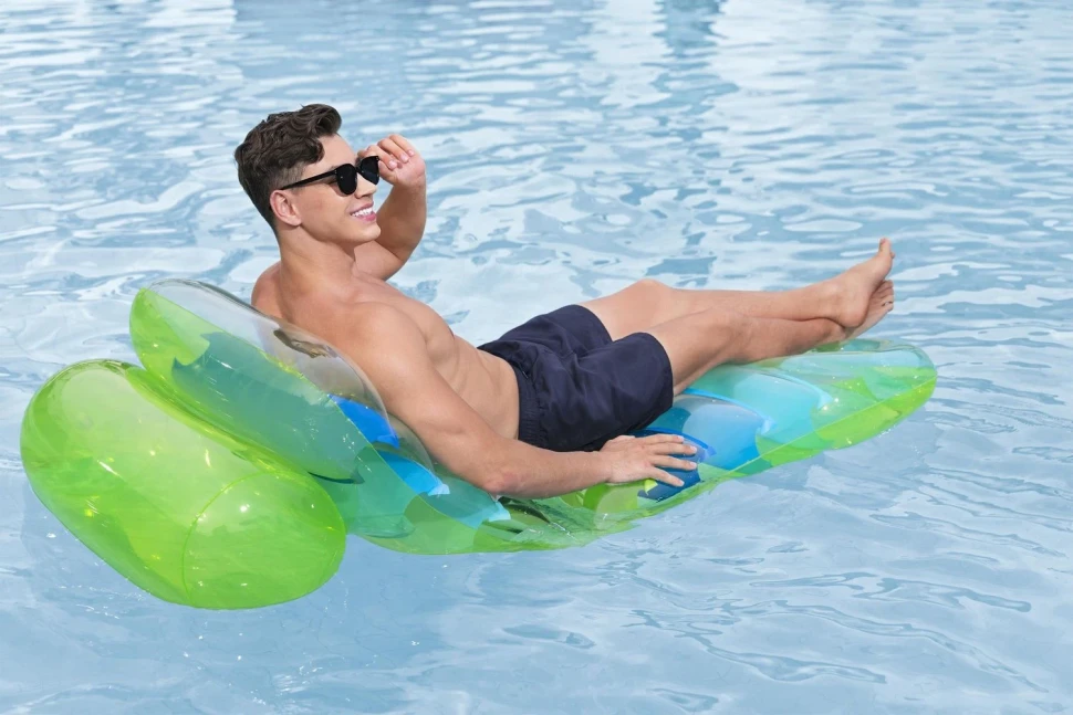 Надувний матрац-шезлонг Bestway 43962 (160x79x51 см)