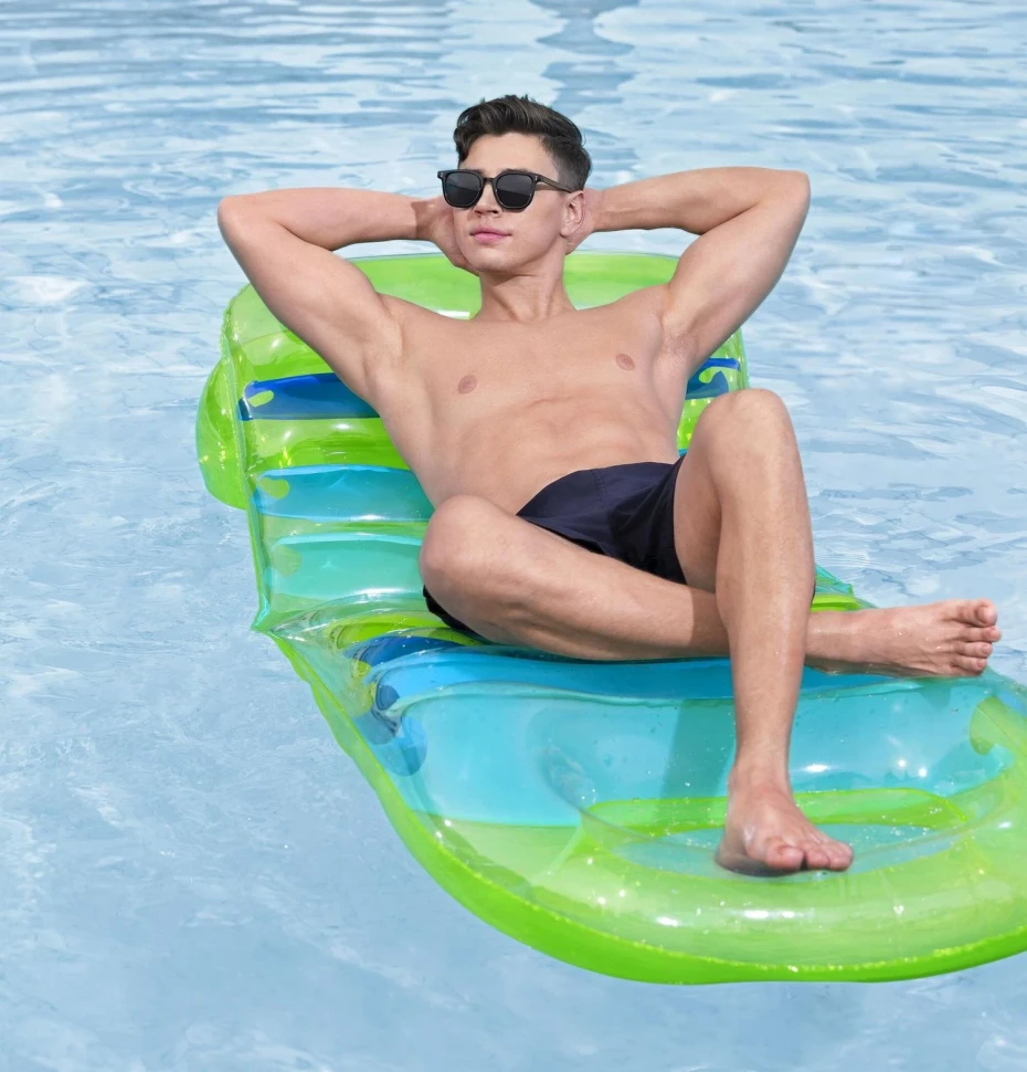 Надувний матрац-шезлонг Bestway 43962 (160x79x51 см)