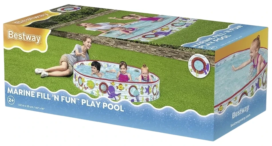 Каркасний дитячий басейн Bestway 55029 (152x25 см)