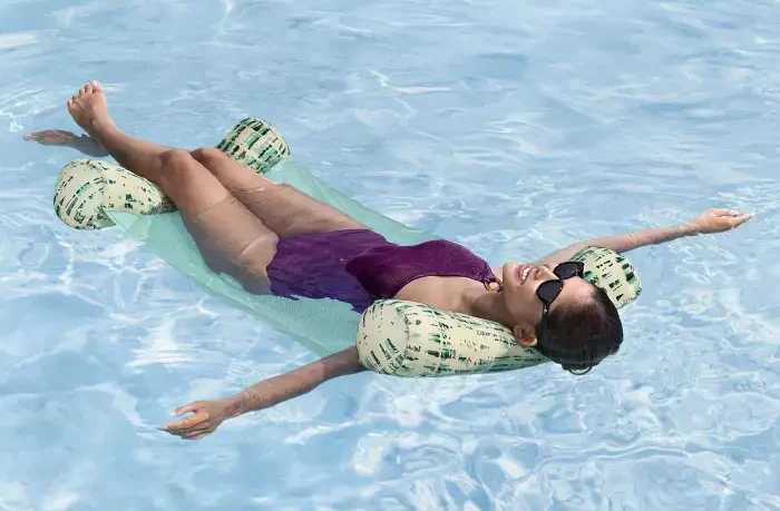 Матрац Bestway 43909 EVERLUXE 4в1 з сіткою (шезлонг, крісло, гамак, табурет)