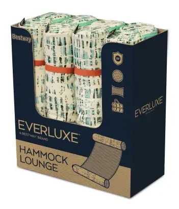 Матрац Bestway 43909 EVERLUXE 4в1 з сіткою (шезлонг, крісло, гамак, табурет)