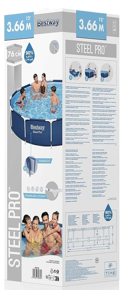 Каркасный бассейн Bestway 56706 (366x76 см)