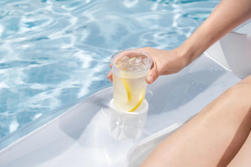 Надувний матрац-шезлонг Bestway 43028 (150x77x50 см)