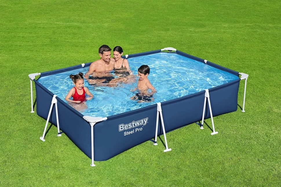 Каркасный бассейн Bestway 56411 (300x201x66 см) насос-фильтр 1249 л/ч