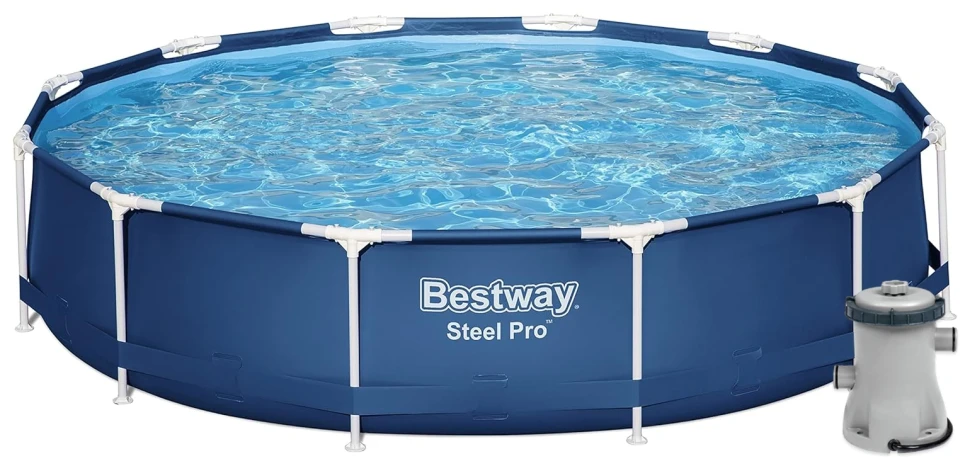 Каркасный бассейн Bestway 56681 (366x76 см) насос-фильтр 1249 л/ч