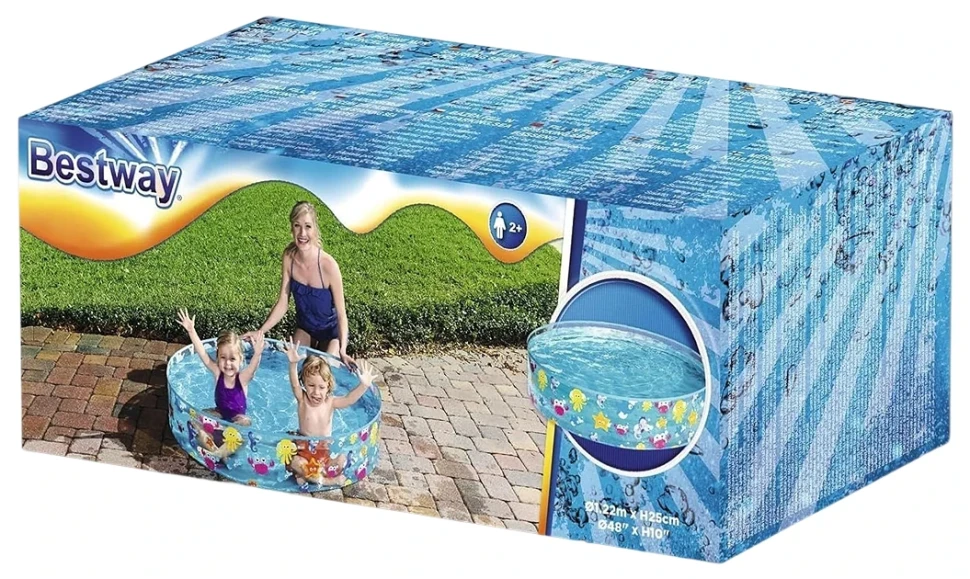 Каркасний дитячий басейн Bestway 55028 (122x25 см)
