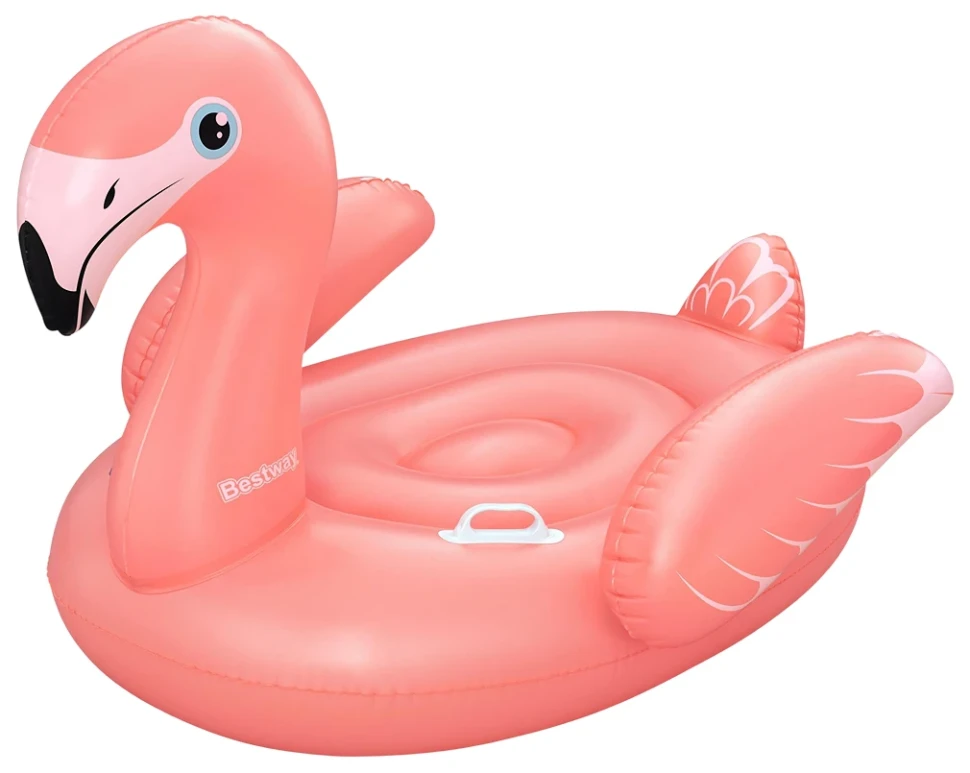 Надувний плотик Bestway 41525 Фламінго (128x110x87 см)