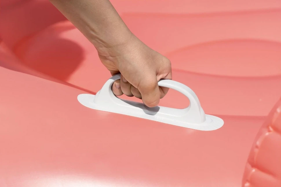 Надувний плотик Bestway 41525 Фламінго (128x110x87 см)