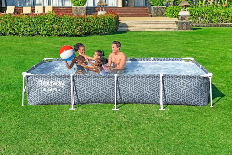 Каркасный бассейн Bestway 561FV (366x201x66 см) насос-фильтр 1249 л/ч