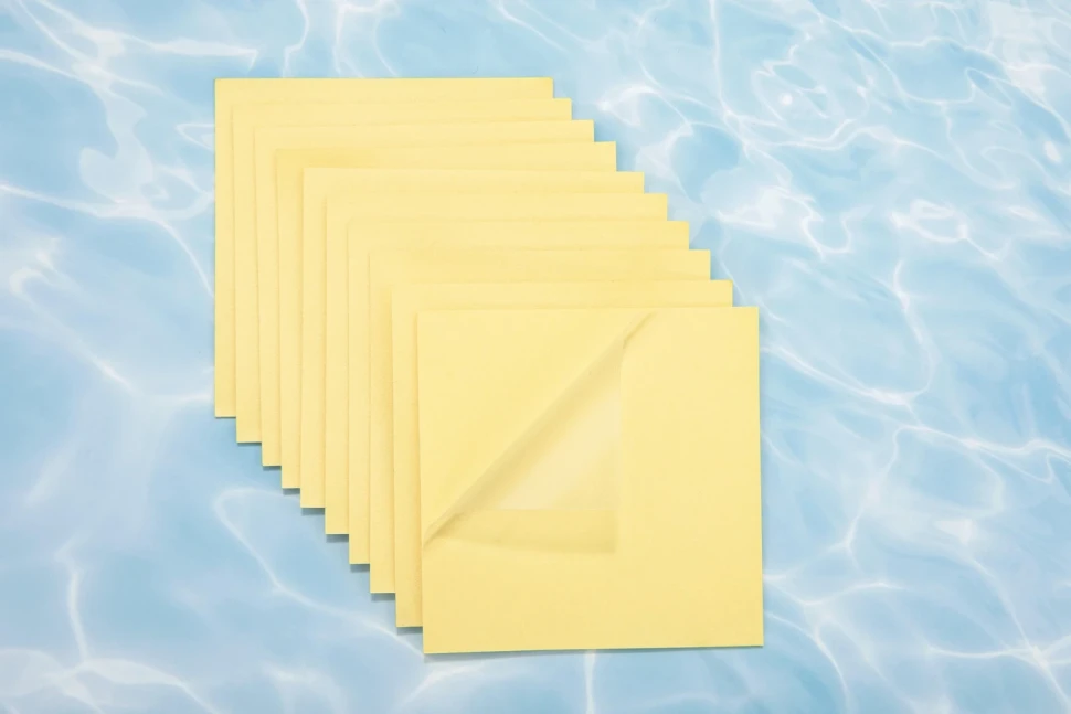 Ремонтний комплект Bestway 62091 (латки 6,5x6,5 см, 10 шт.) для надувних виробів ПВХ