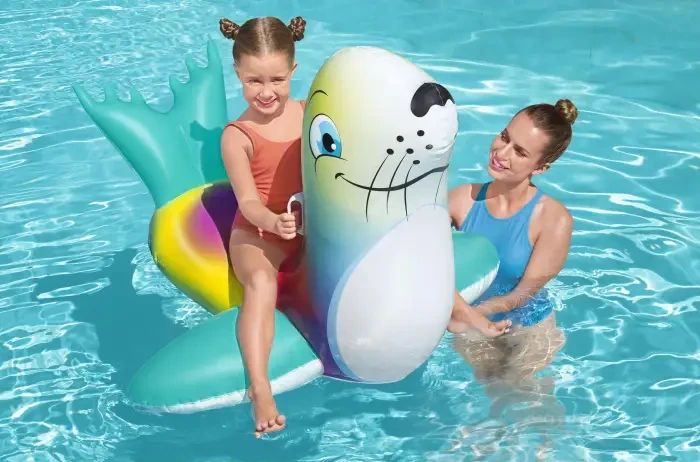 Надувний плотик Bestway 41479 Тюлень (141x110x93 см)