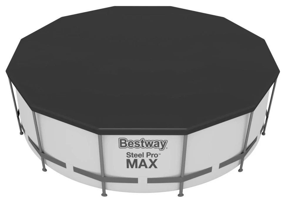 Каркасный бассейн Bestway 56420 (366x122 см) насос-фильтр, лестница, тент
