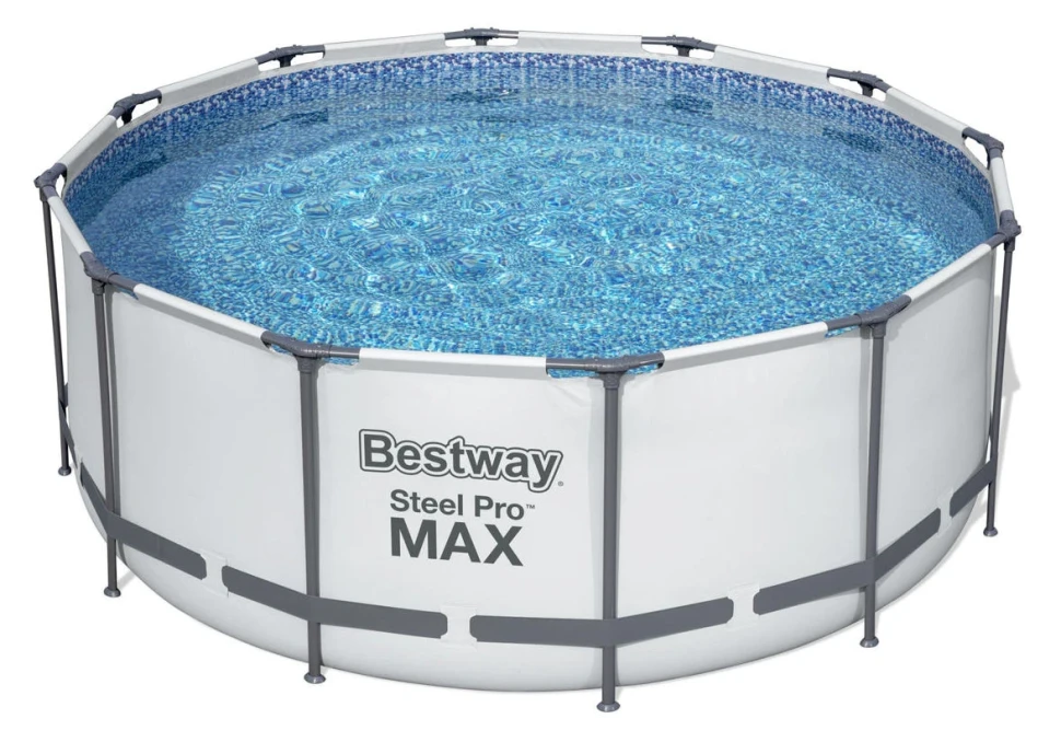 Каркасный бассейн Bestway 56420 (366x122 см) насос-фильтр, лестница, тент
