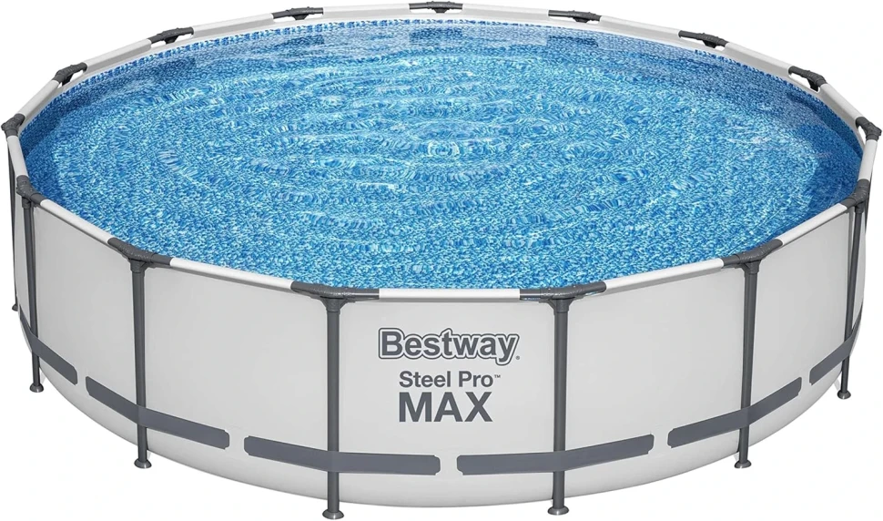 Каркасный бассейн Bestway 56488 (457x107 см) насос-фильтр, лестница, тент