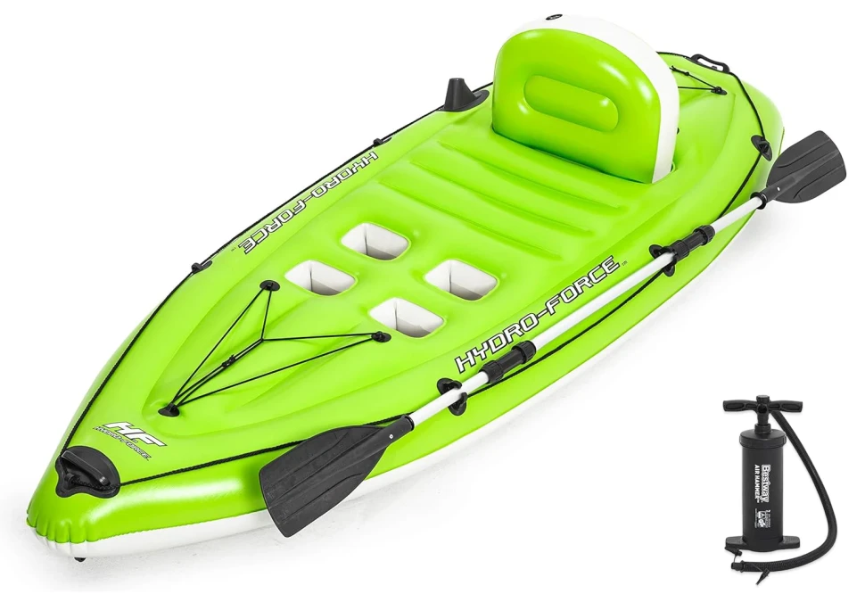 Каяк надувной Bestway 65097 Hydro-Force Koracle (270x100 см, весло, насос ручной)