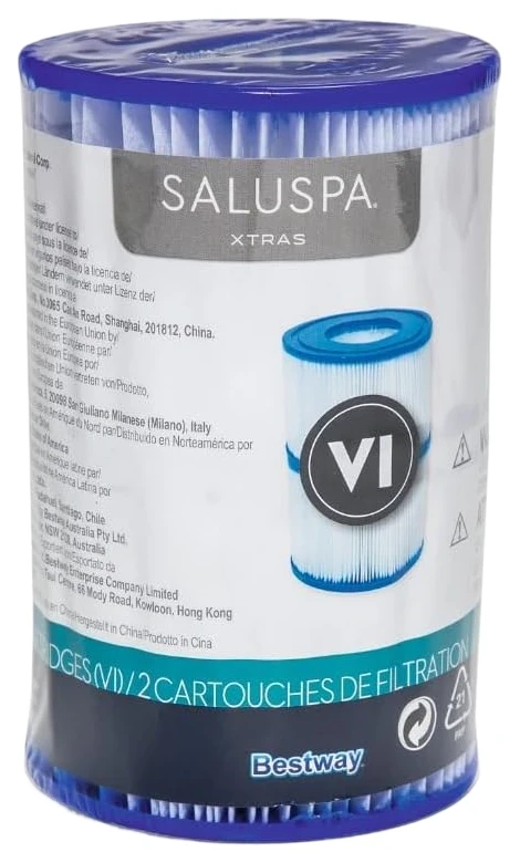 Картридж для фільтра Bestway 60311 (тип VI) 2 шт., для СПА джакузі
