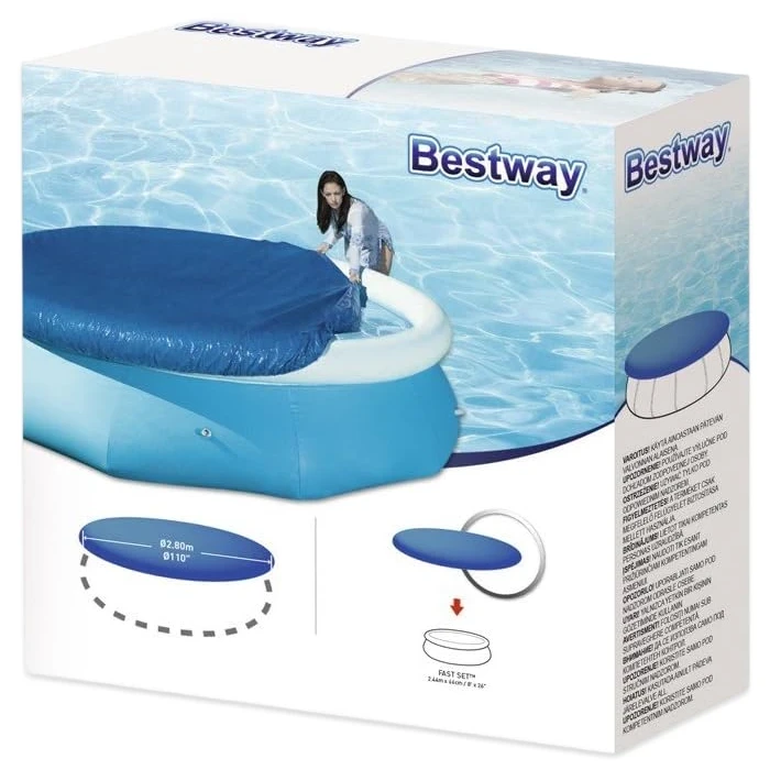 Тент для надувного бассейна Bestway 58032 (244 см, круглый)