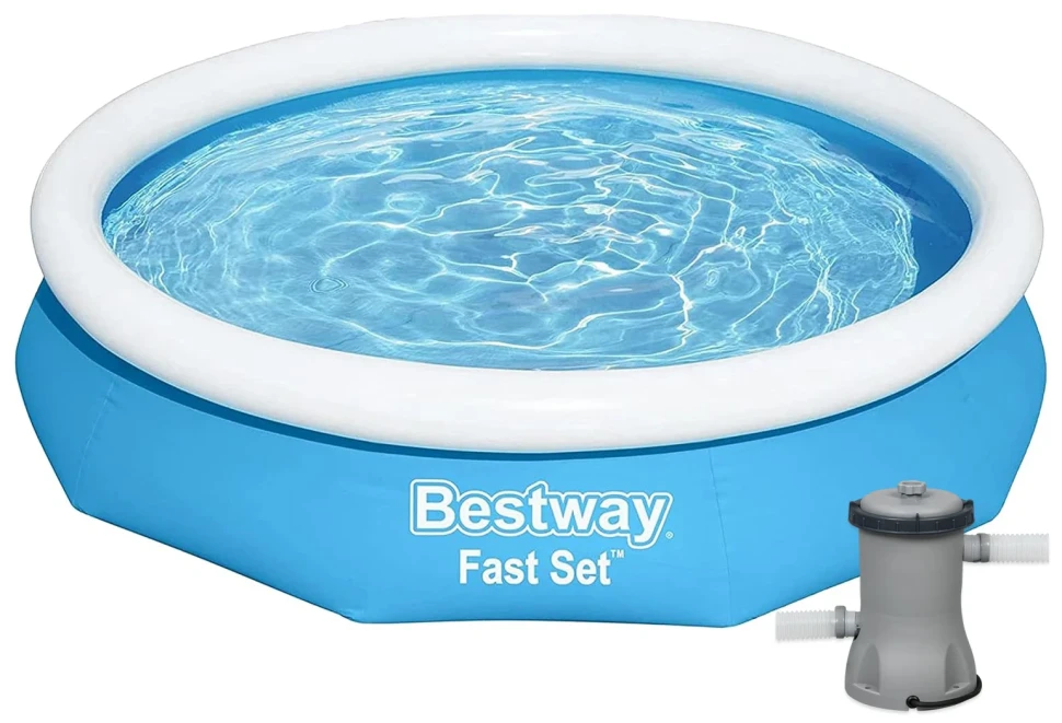Надувний басейн Bestway 57458 (305x66 см) насос-фільтр 1249 л/год