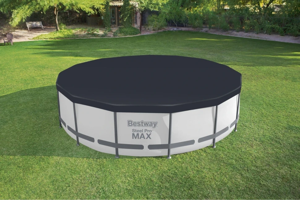 Тент для каркасного бассейна Bestway 58038 (457 см, круглый)
