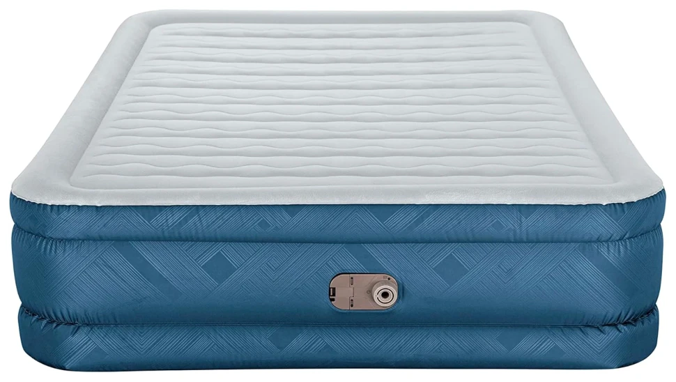 Надувне ліжко Bestway 69075 (203x152x46 см) з вбудованим насосом