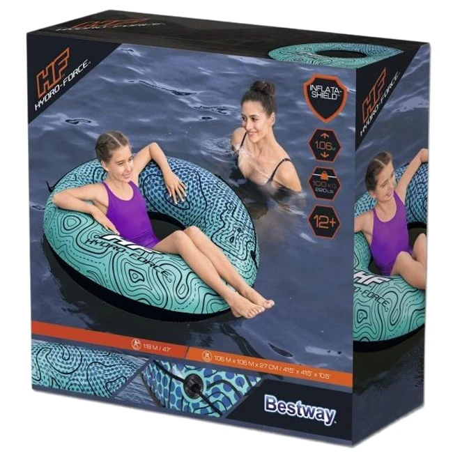 Надувне коло Bestway 36401 (Ø106x27 см)