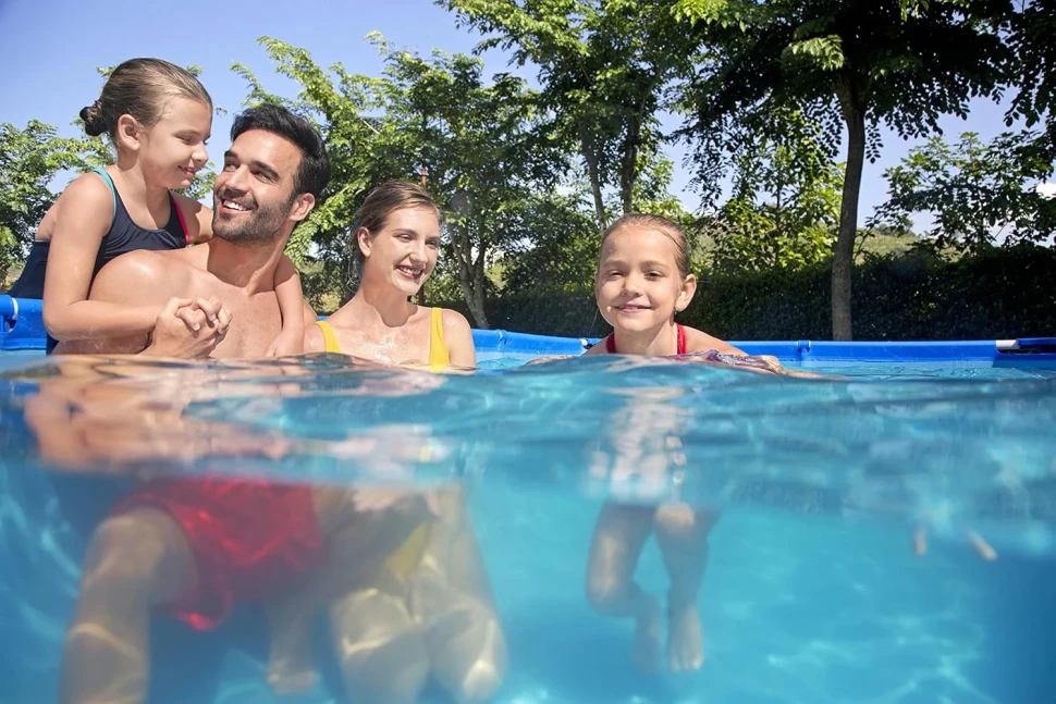 Каркасний басейн Bestway 56424 (400x211x81 см) насос-фільтр