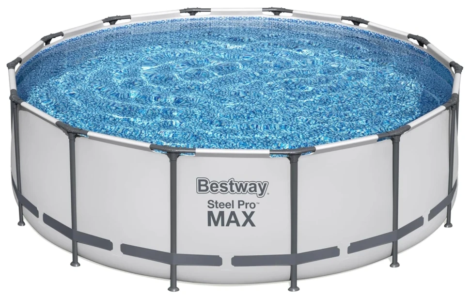 Каркасный бассейн Bestway 5612X (427x122 см) насос-фильтр, лестница, тент