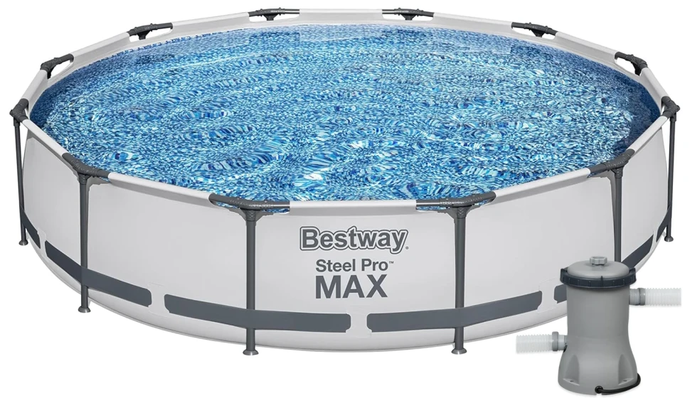 Каркасний басейн Bestway 56416 (366x76 см) насос-фільтр