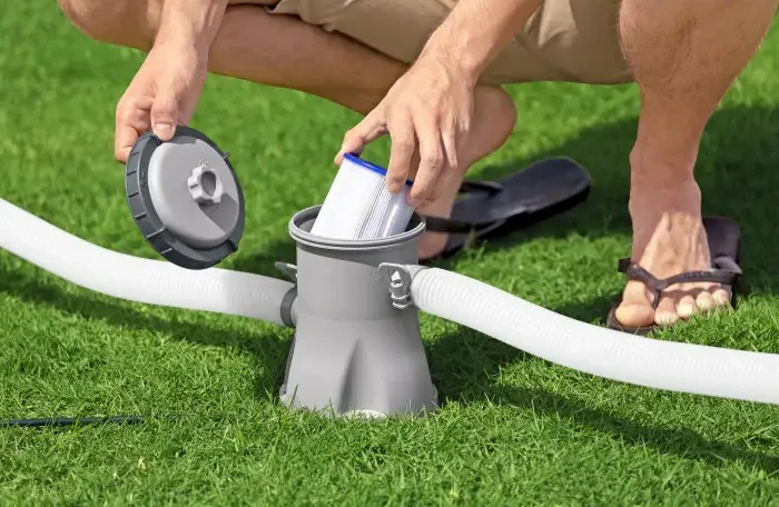 Каркасний басейн Bestway 56416 (366x76 см) насос-фільтр