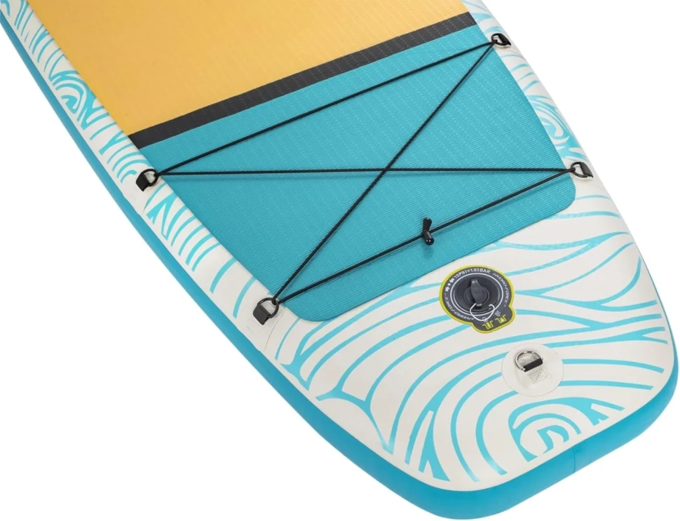 SUP-борд Bestway 65363 (340x89x15 см) весло, насос, страхувальний трос, сумка