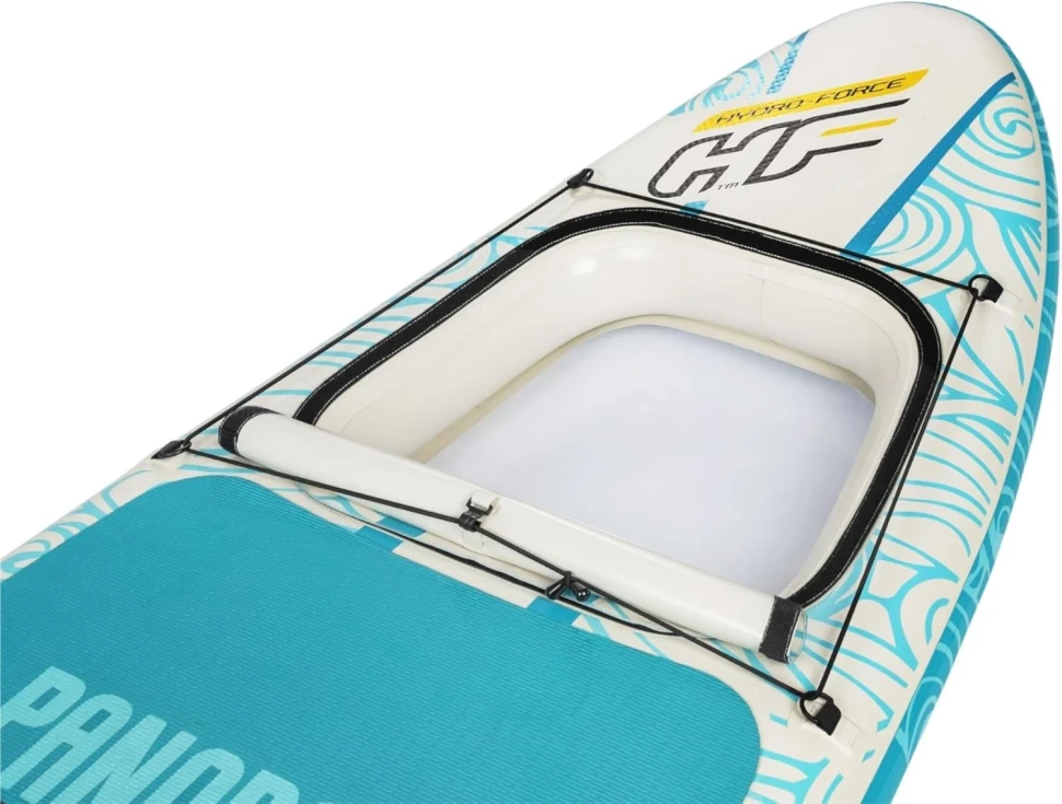 SUP-борд Bestway 65363 (340x89x15 см) весло, насос, страхувальний трос, сумка