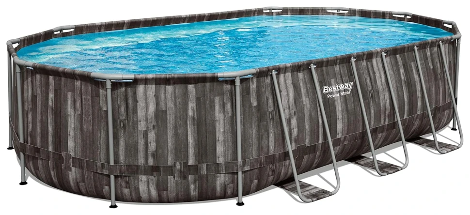 Каркасный бассейн Bestway 5611R (610x366x122 см) насос-фильтр, лестница, тент
