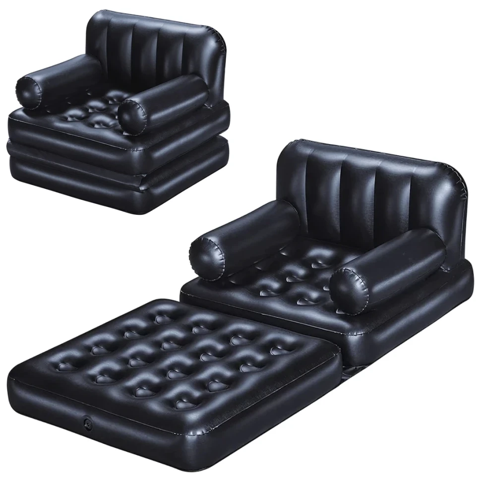 Надувне розкладне крісло Bestway 75114 (191x97x64 см) 4 в 1