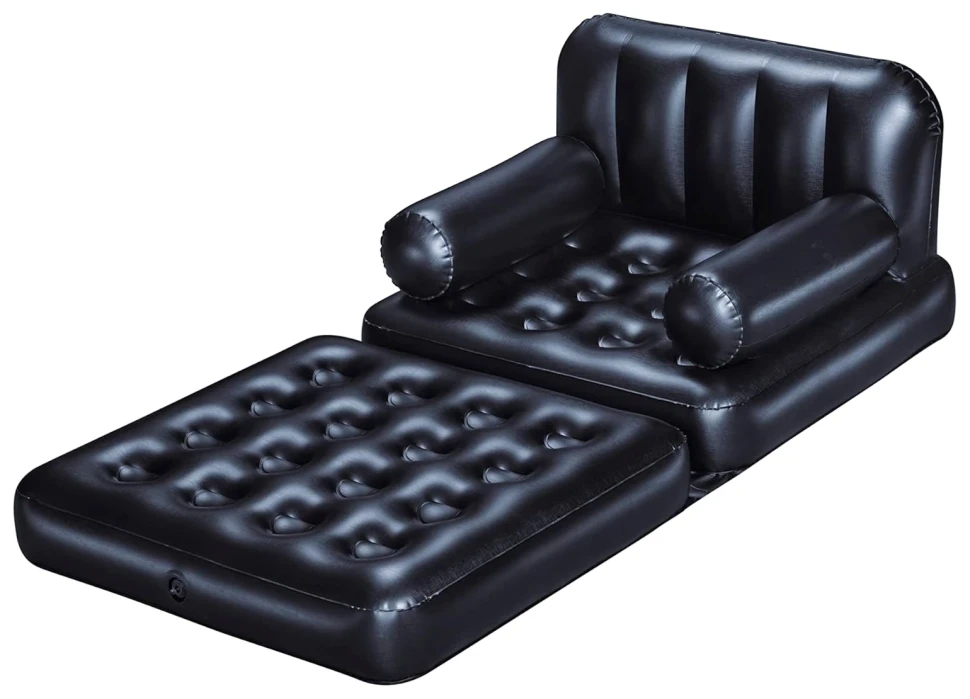 Надувне розкладне крісло Bestway 75114 (191x97x64 см) 4 в 1