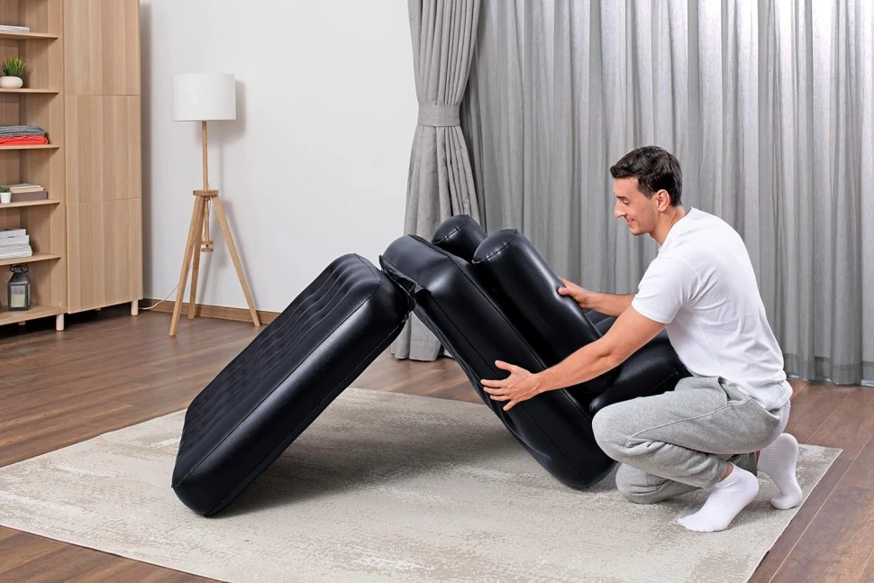 Надувне розкладне крісло Bestway 75114 (191x97x64 см) 4 в 1