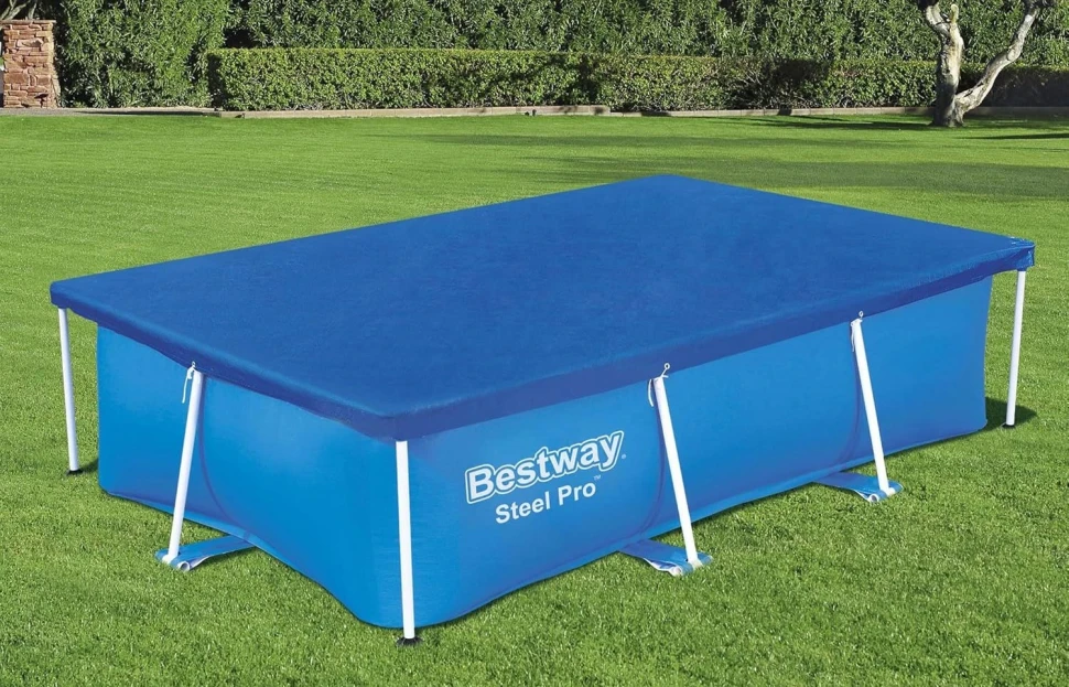 Тент для каркасного бассейна Bestway 58106 (300x201 см, прямоугольный)