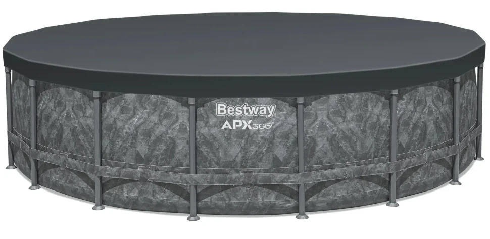 Каркасный бассейн Bestway 561JZ (671x132 см) песочный насос-фильтр, лестница, тент