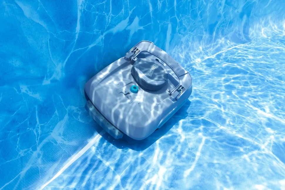 Автономний робот пилосос + скімер Bestway 58942 AquaTronix Pro G300 для очищення басейну