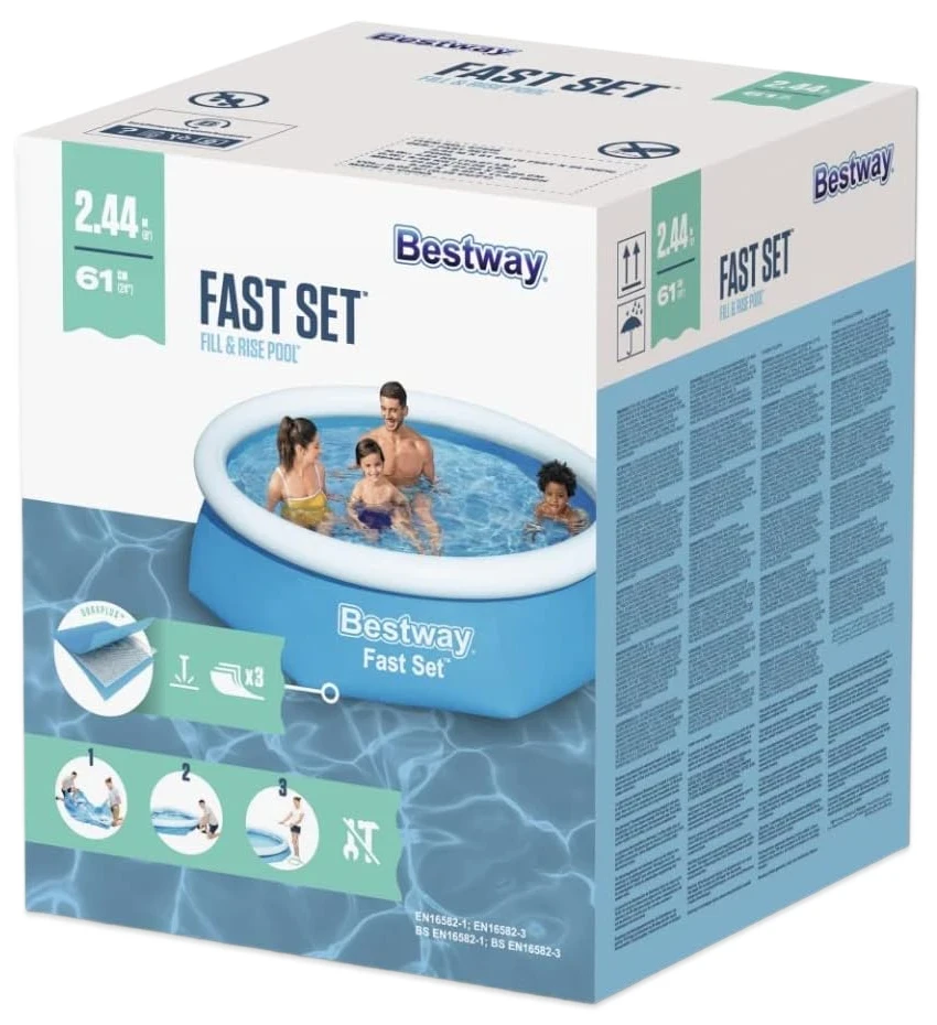 Надувной бассейн Bestway 57448 (244x61 см)