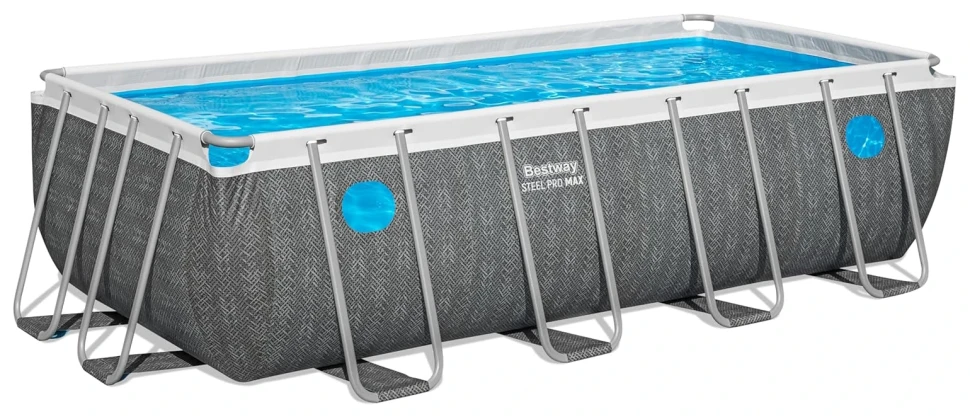 Каркасний басейн Bestway 561MB (488x244x122 см) насос-фільтр, драбина, тент