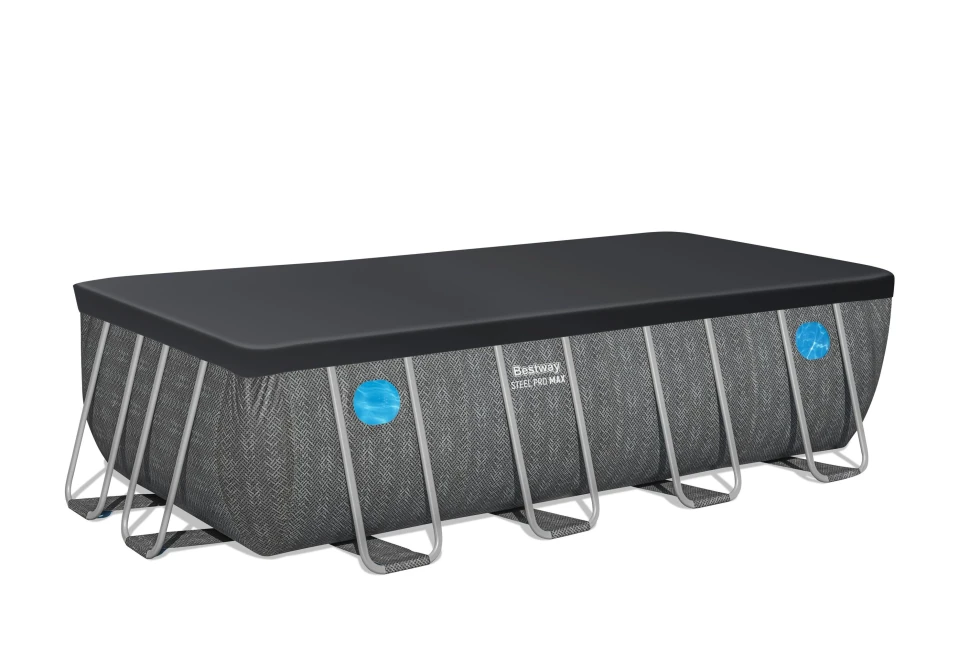 Каркасний басейн Bestway 561MB (488x244x122 см) насос-фільтр, драбина, тент