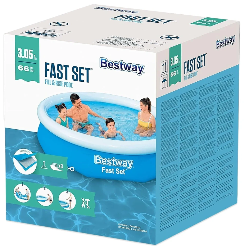 Надувной бассейн Bestway 57456 (305x66 см)