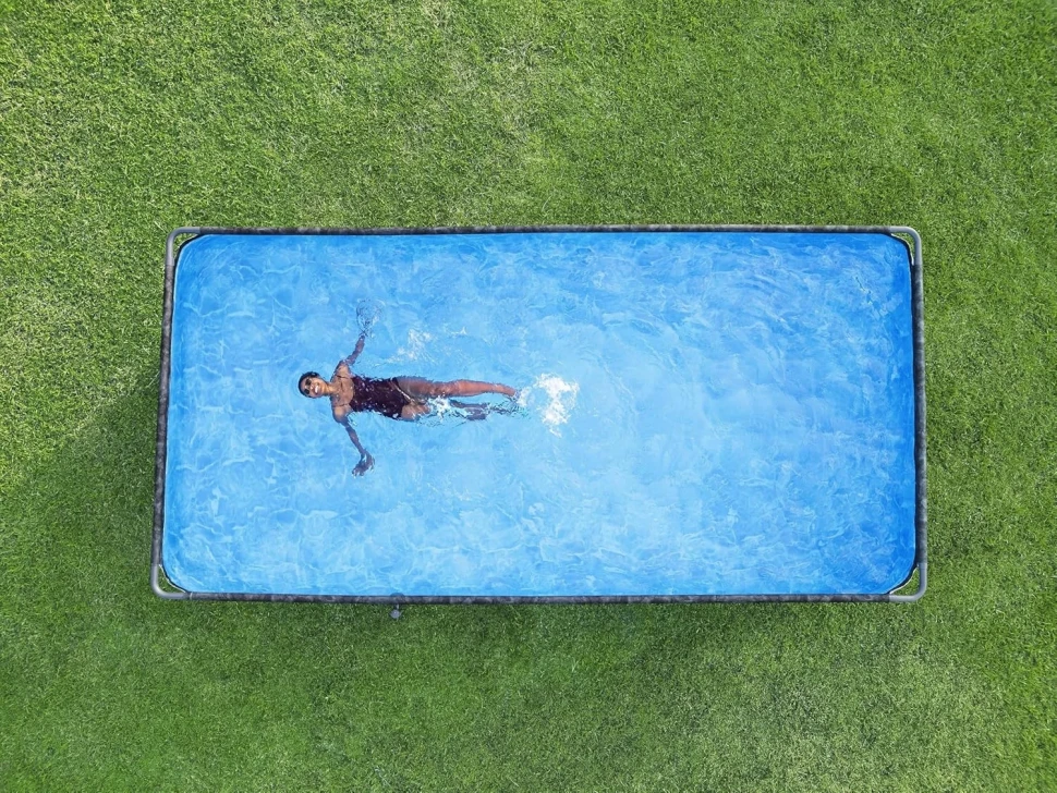 Каркасний басейн Bestway 561KA (549x274x132 см) пісочний насос-фільтр, драбина, тент, наповнювач для фільтра Polysphere