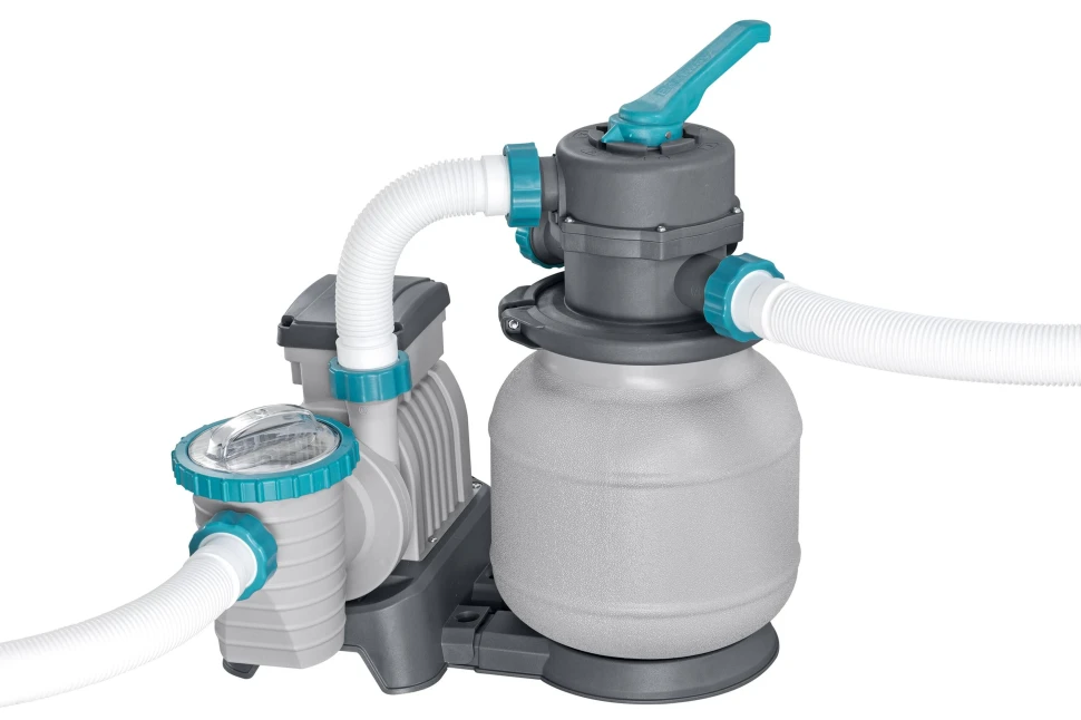 Каркасний басейн Bestway 561KA (549x274x132 см) пісочний насос-фільтр, драбина, тент, наповнювач для фільтра Polysphere